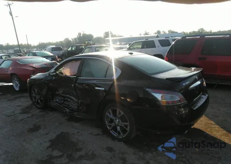 2014 Nissan Maxima 3.5 Sv из США, поврежденный, VIN 1N4AA5AP5EC478811